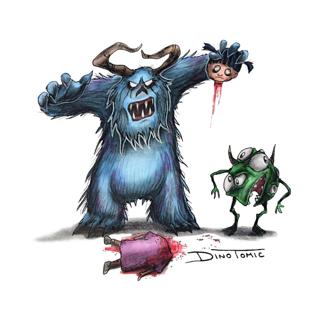 Monsters, Inc by DinoTomic