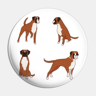 boxer dog drawing pack Pin