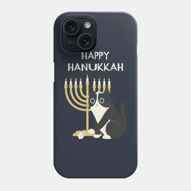 Happy Hanukkah Phone Case by Distefano