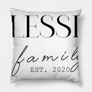 Alessio Family EST. 2020, Surname, Alessio Pillow