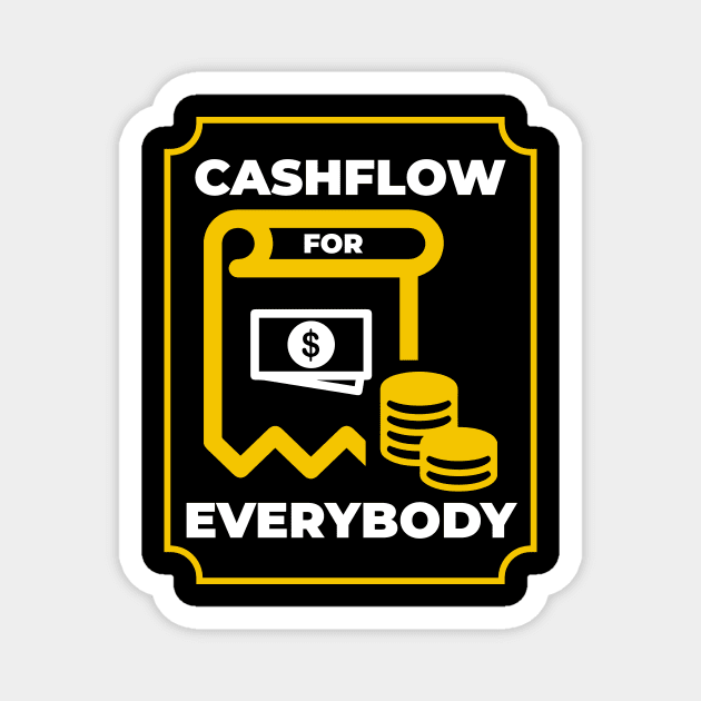 The rich get richer Magnet by Cashflow-Fashion 