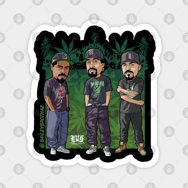 Cypress Hill Magnet by BaileyBrothaz