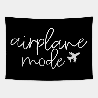 Womens Travel Lover Airplane Mode for Women Airplane Mode Adventure Tapestry