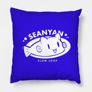 Slow Loop Sea Nyan Pillow