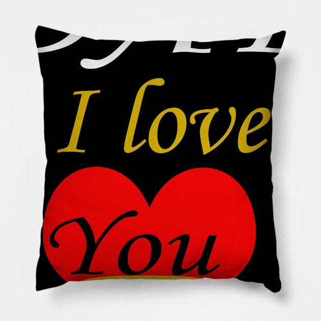 Dad i love you 3000 Pillow by PinkBorn