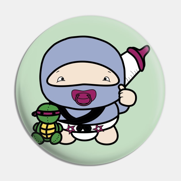 Baby Ninja Pin by OneWeirdDude