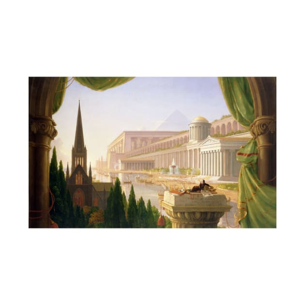 Architect's Dream by Thomas Cole by Classic Art Stall