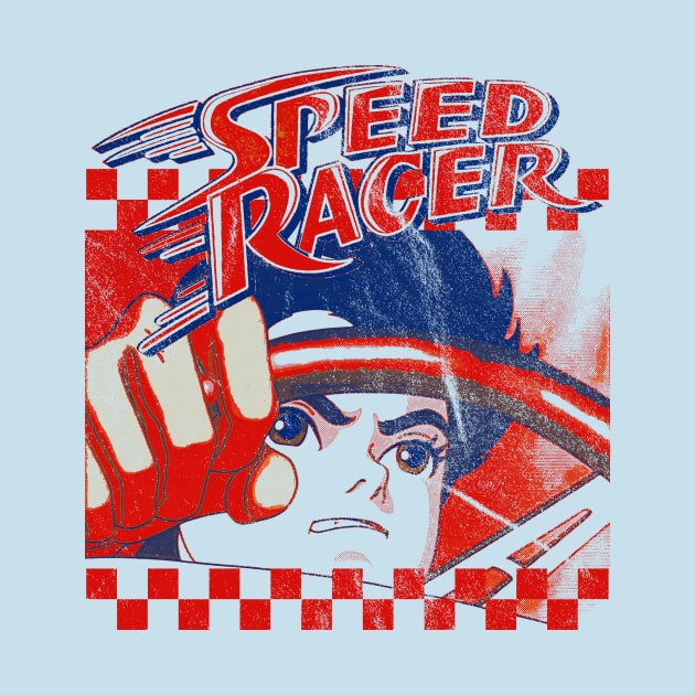 speed racer - vintage illustration by Crocodile Store