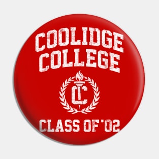 Coolidge College Class of 02 - Van Wilder Pin