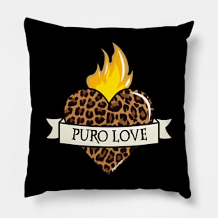 Puro Love heart Pillow