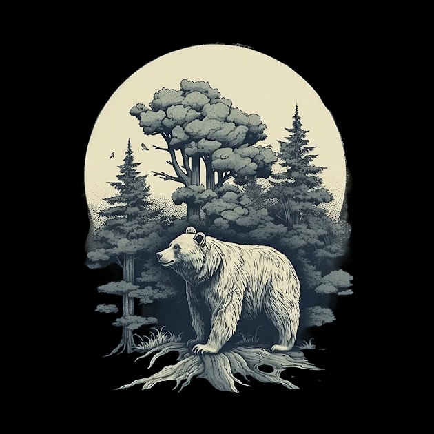 Forest bear by GreenMary Design