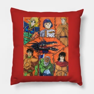 Fantasy Typical Group Pillow