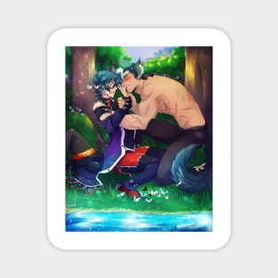 Sheith - Wolf & Witch Magnet