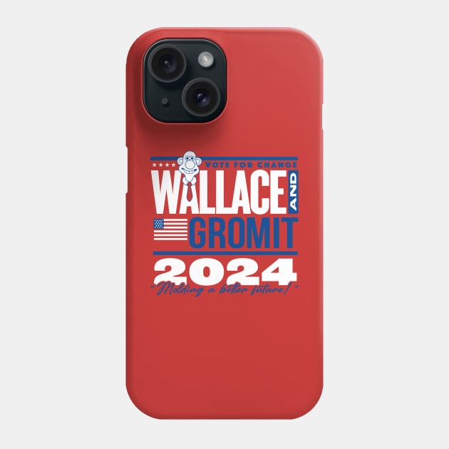 Wallace & Gromit 2024 Phone Case by MindsparkCreative