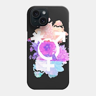 Floral Pronouns Phone Case