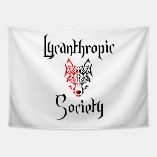 Lycanthropic Society - Werewolf Humor Tapestry