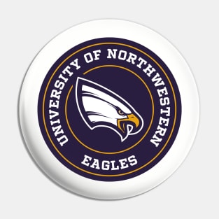 University of Northwestern Eagles Pin