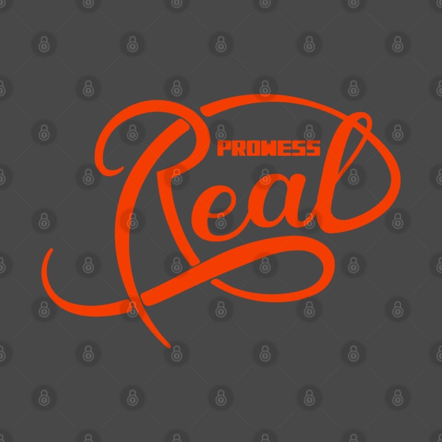 Real Prowess | Athletic Prowess | Sports Lover | Aesthetic Typography by Leo Stride