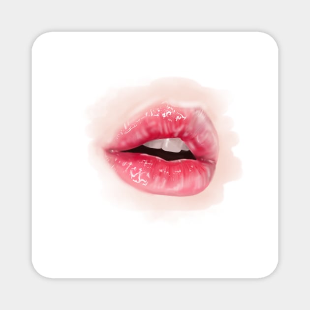 Lips Magnet by Michurova