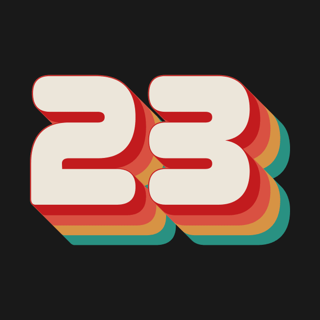 Number 23 by n23tees