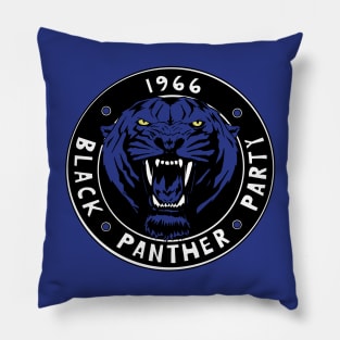 Black Panther Party BPP 1966 Vintage Pillow