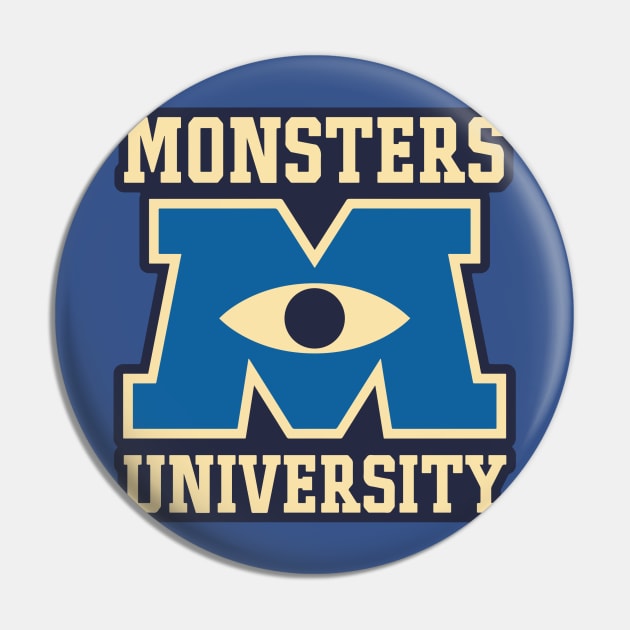 Monsters University Pin by HennyGenius