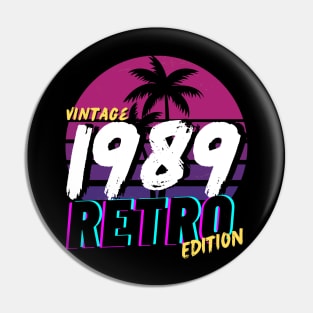 Vintage 1989 Pin