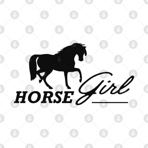 Horse Girl by KC Happy Shop