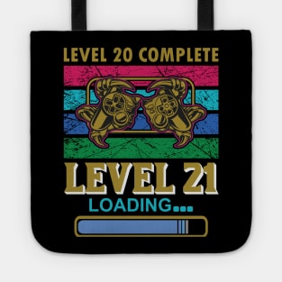 Level 20 Complete Level 21 Loading Tote