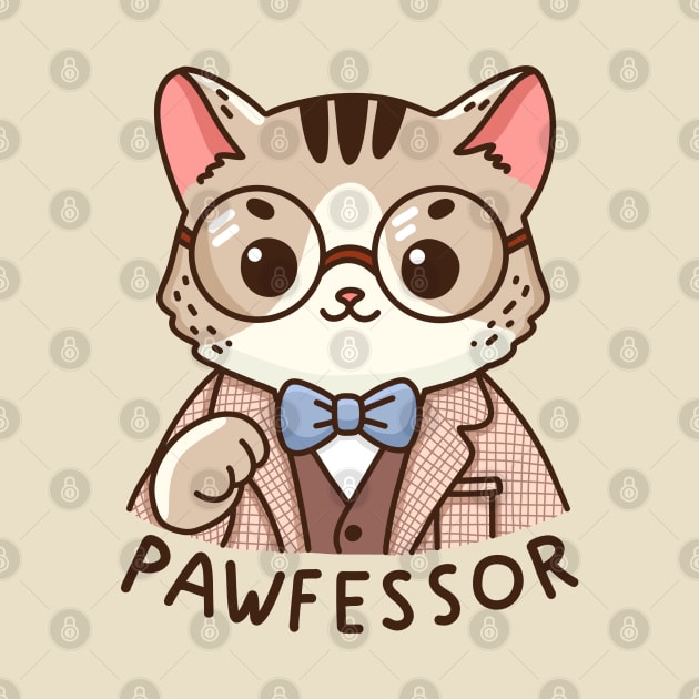 Pawfessor, The Professor Cat by krimons