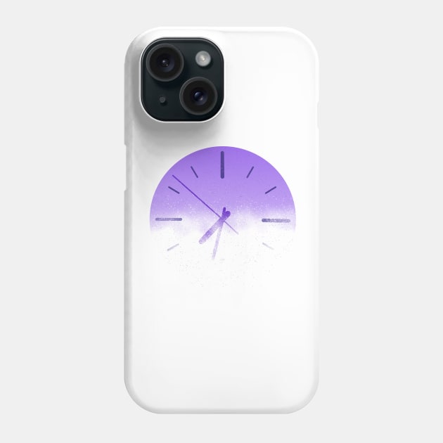 Clouded Time Phone Case by PsychoBell