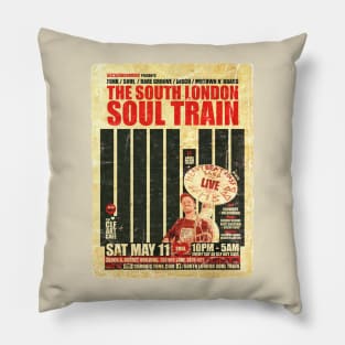 POSTER TOUR - SOUL TRAIN THE SOUTH LONDON 98 Pillow