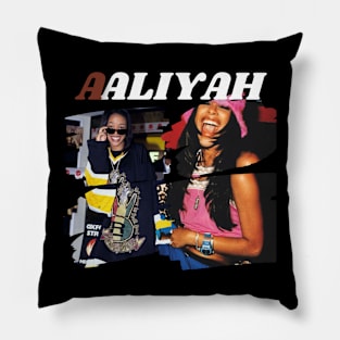 Happy Aaliyah Design Pillow