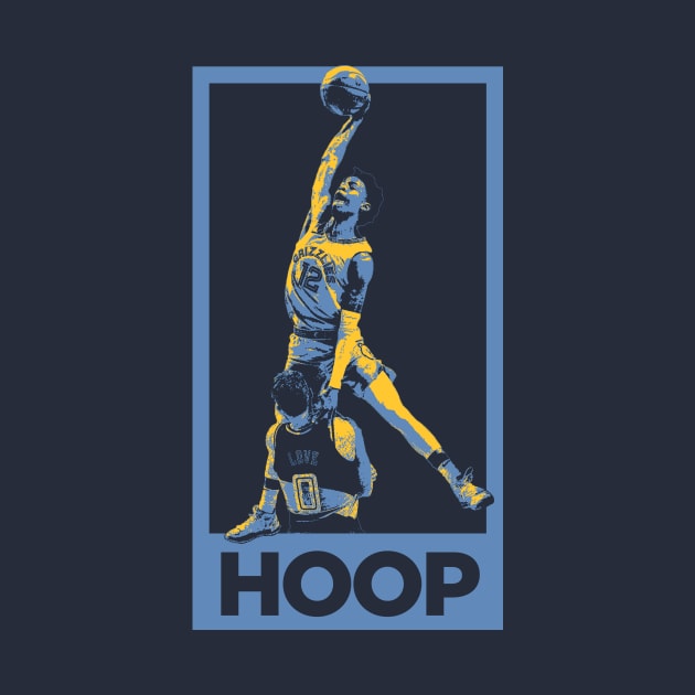 Memphis Grizzlies Ja Morant Hoop Design by APsTees