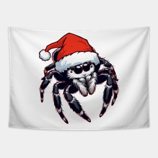 Christmas jumping spider Tapestry
