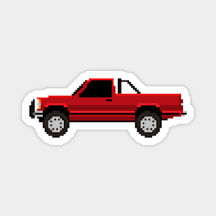 Chevy CK Lifted Pixelart Magnet