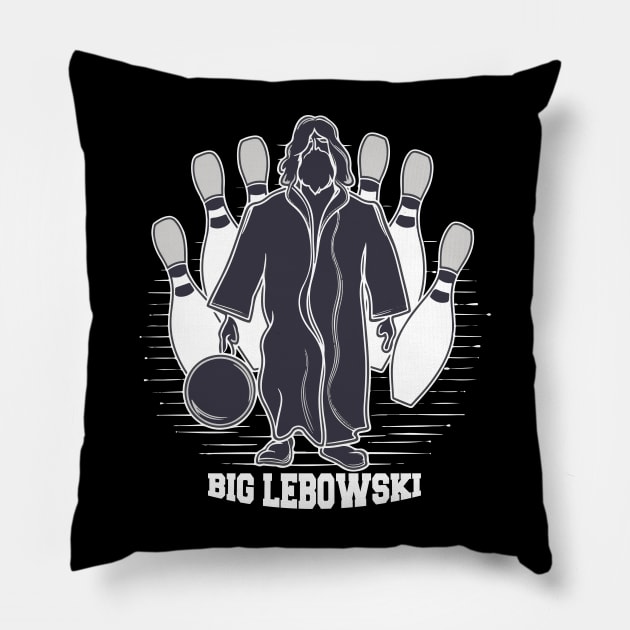 Big Lebowski Bowling Pillow by Jahangir Hossain