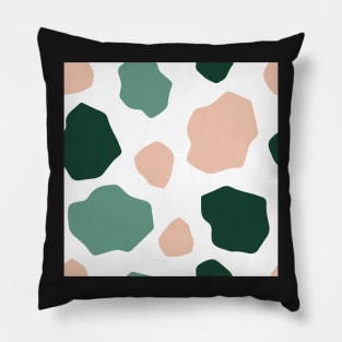 Pastel Patches Pattern Pillow