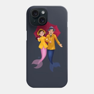 Singing in the Rain Mermaids Phone Case