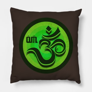 Emerald Spirit Dot Om Pillow