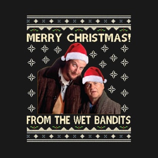 Merry Christmas From The Wet Bandits Home Alone T-Shirt