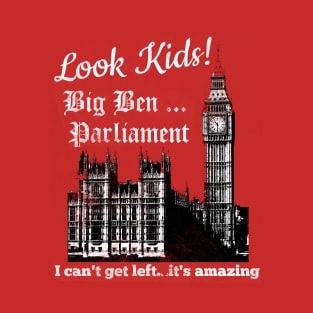 Big Ben, Parliament, distressed T-Shirt