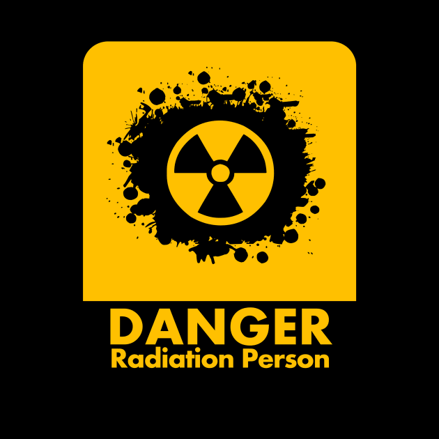 danger radiation person new design t-shirt 2020 by Gemi 