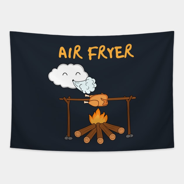 Air Fryer Tapestry by chyneyee