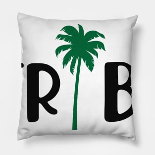 Bridesmaid - Tribe ( Palm Tree Theme ) Pillow