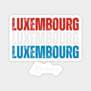 Luxembourg flag, Luxembourger flag Magnet