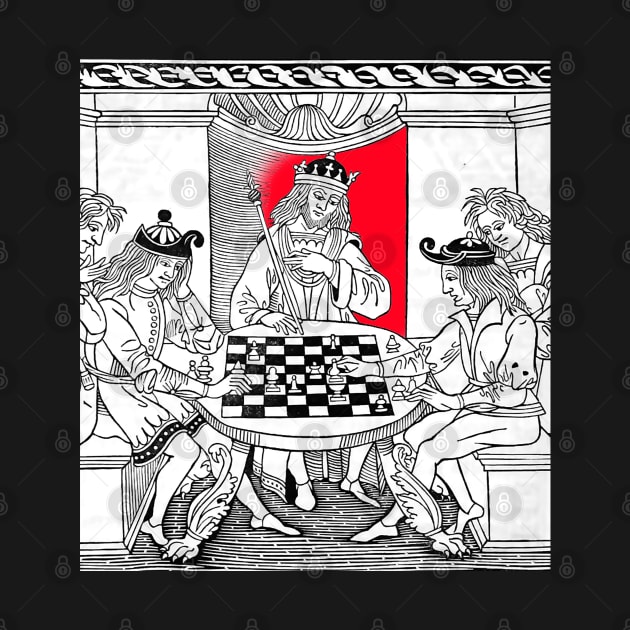 Chess Game, a theme of smart people kings and queens with strategies by Marccelus