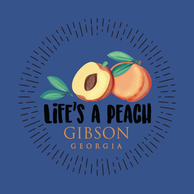 Life's a Peach Gibson, Georgia by Gestalt Imagery