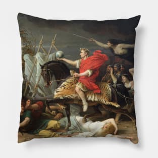 Caesar Crossing the Rubicon 1875 - Adolphe Yvon Pillow