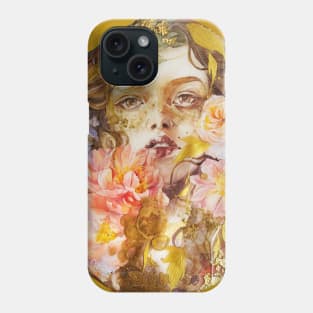 Hermosa: Peony Phone Case